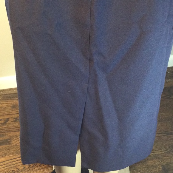 SMART PARTS NAVY-BLUE PENCIL SKIRT - Picture 4 of 11